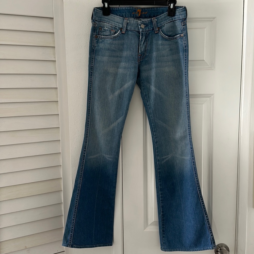 7 For All Mankind Vintage ‘A’ Pocket Flare Jeans 28